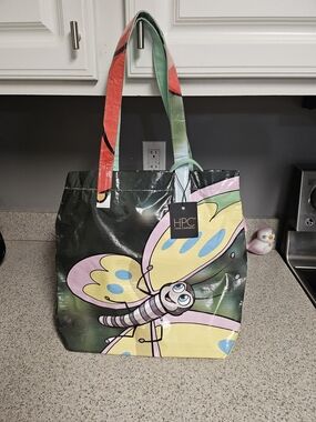 NWT Hamilton Perkins Collection (HPC) Recycled Billboard Tote Bag – Butterfly